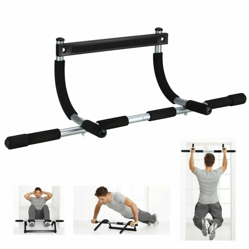 Indoor Fitness Door Frame Pull Up bar for biceps and lats - thefitnesstrainingshop