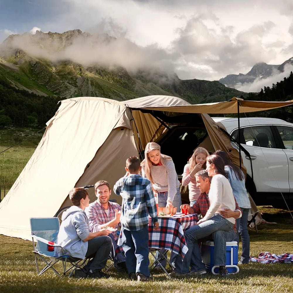 Tailgate Shade Awning SUV Car Tent for Camping