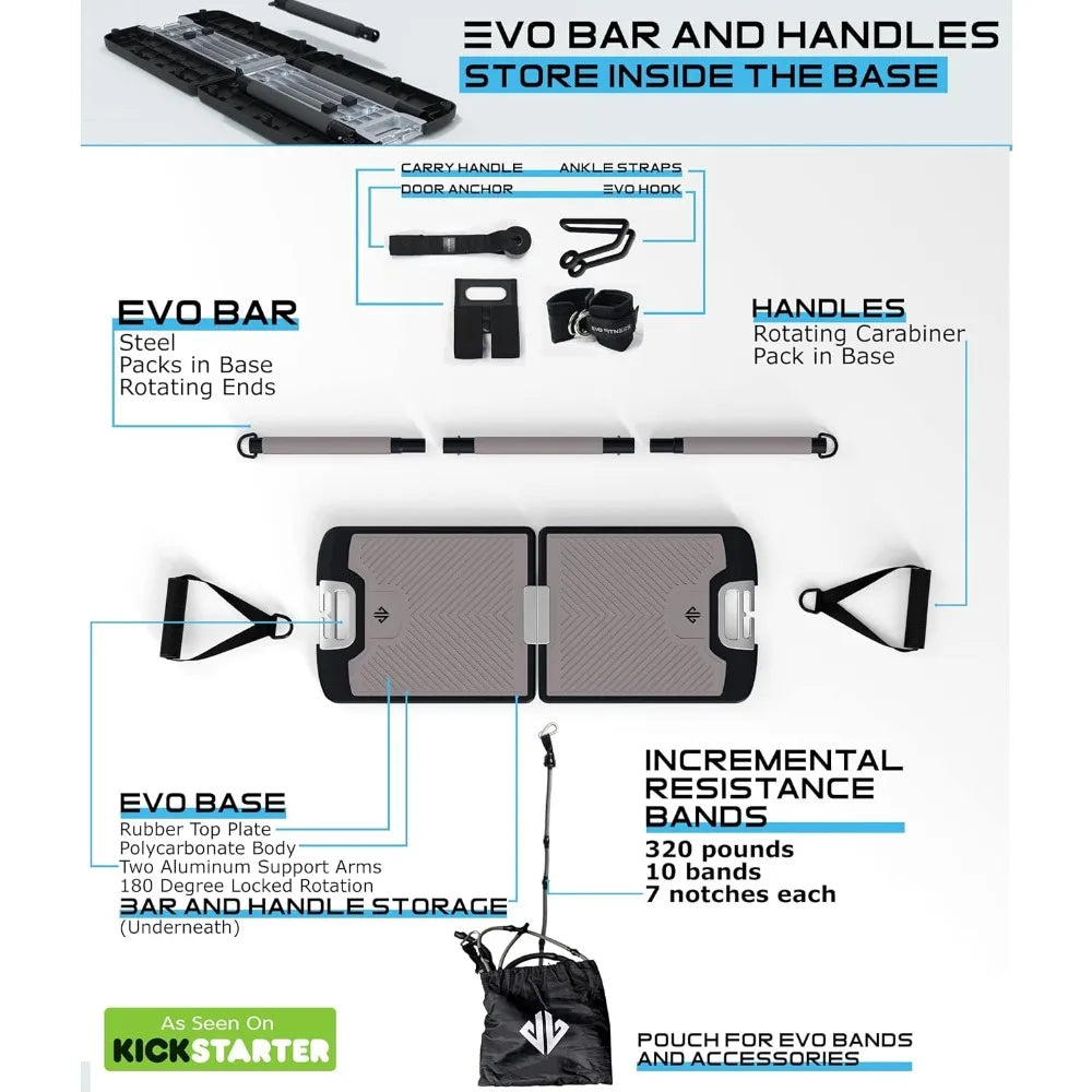 Portable Home Strength Training Equipment for All in one Home Gym