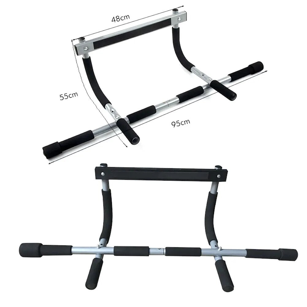 Indoor Fitness Door Frame Pull Up bar for biceps and lats - thefitnesstrainingshop