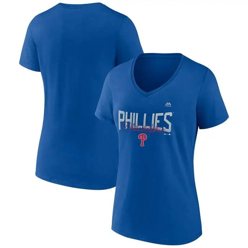 Royal Score From Second V-Neck T-Shirt Gym shirt Golf wear fo - thefitnesstrainingshop