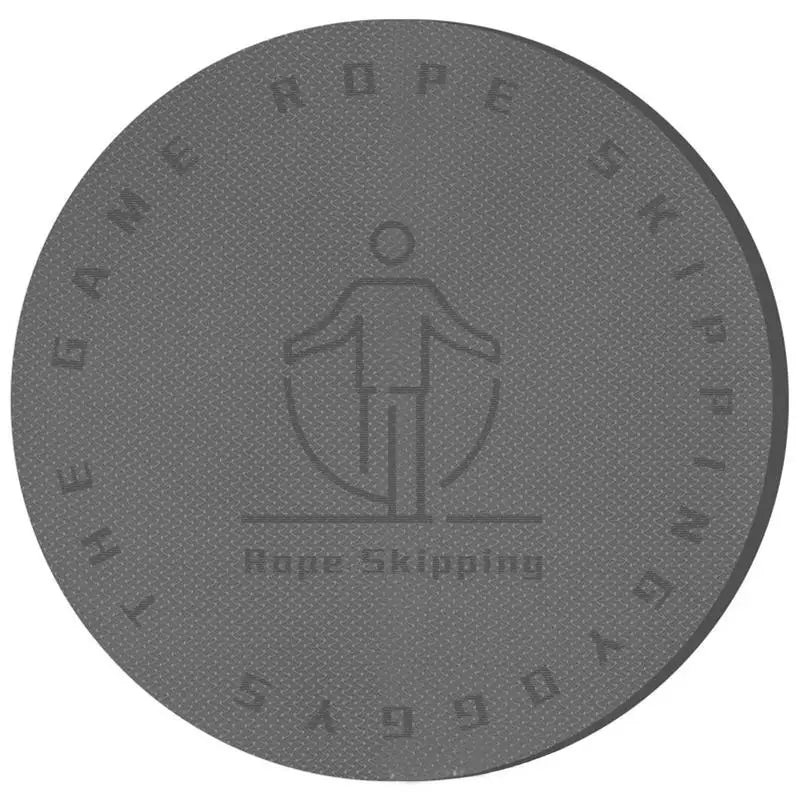 Jump Rope Mat 6MM / 8MM Thickness Round Rope Skipping Pad 60cm Soundproof Silent Yoga Mat