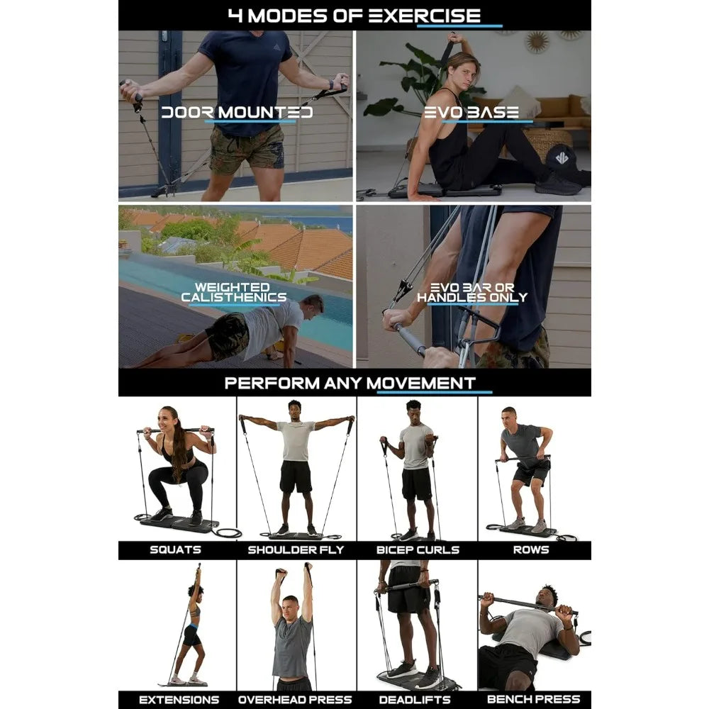 Portable Home Strength Training Equipment for All in one Home Gym
