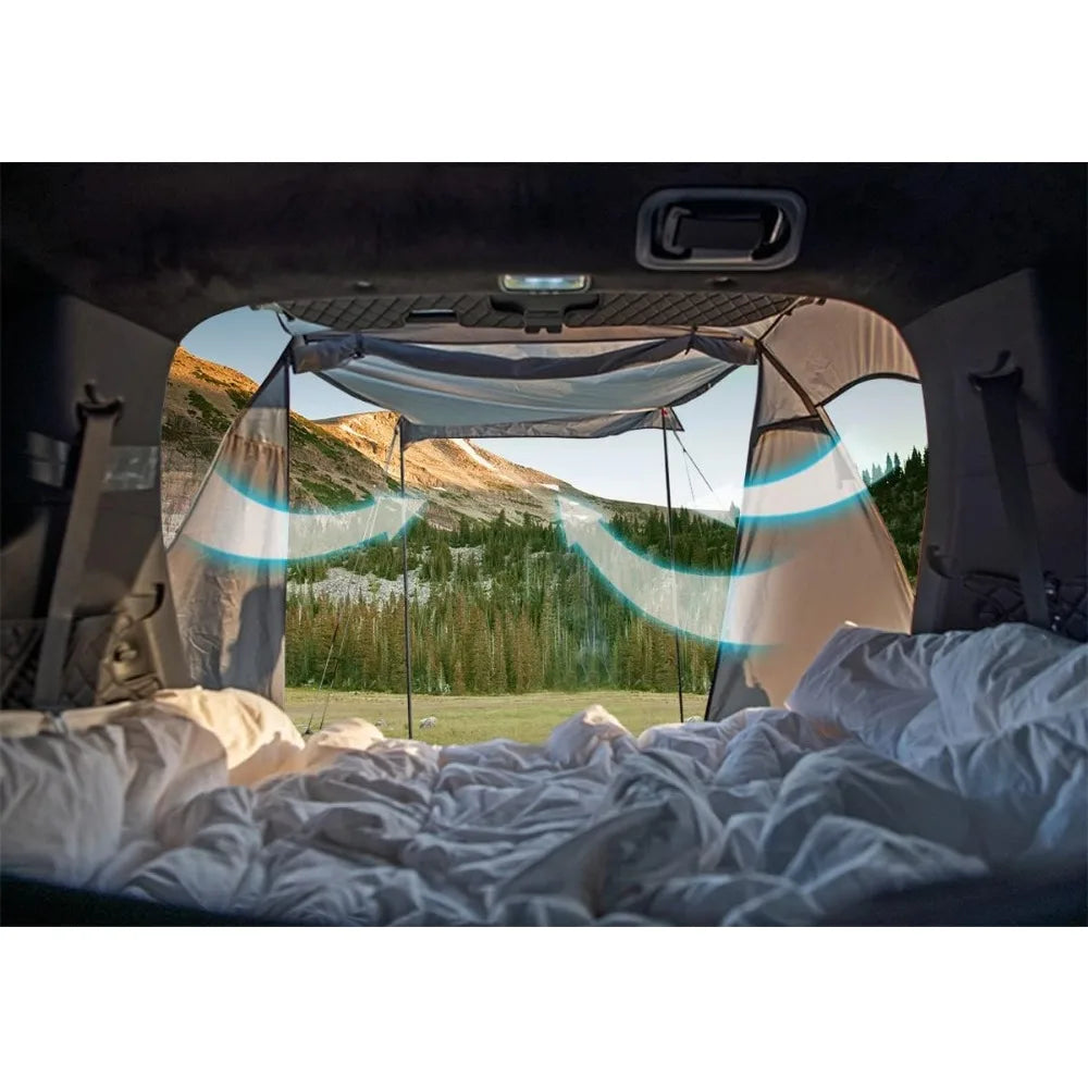 Tailgate Shade Awning SUV Car Tent for Camping