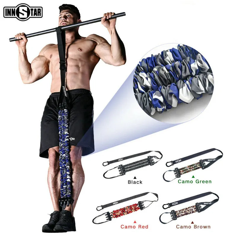 INNSTAR Pull-up Assist Elastic Chin Up Assistance Resistance Bands for Home Gym