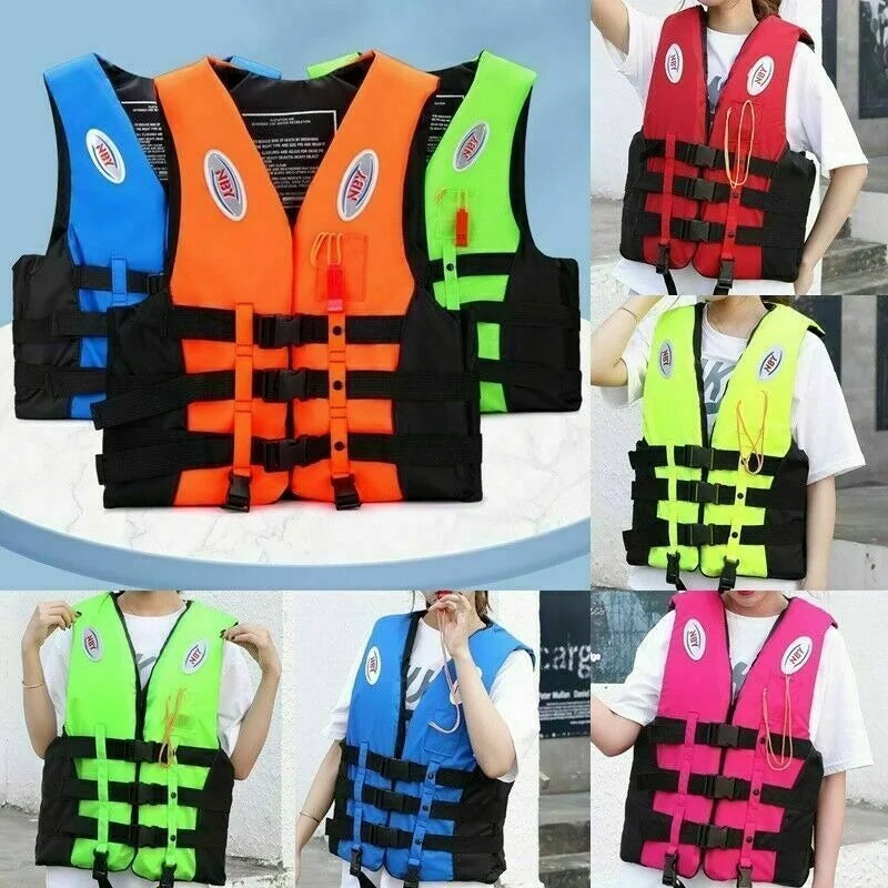 Neoprene Life Jacket for adults and children