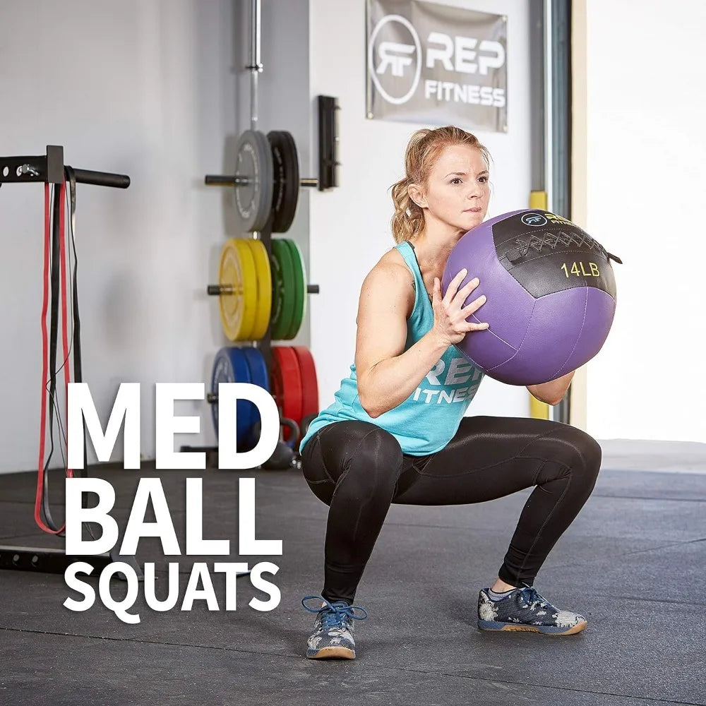 Soft Medicine Wall Ball for Strength and Conditioning Workouts