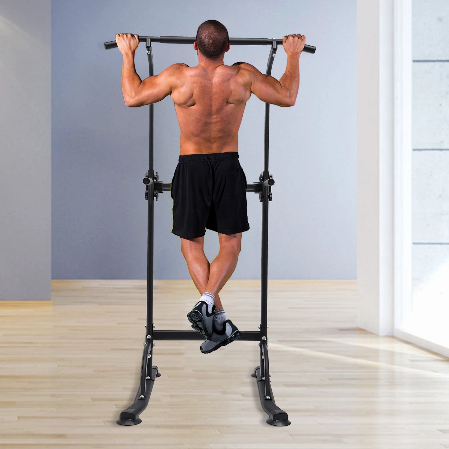 Power Tower Pull Up Bar Station