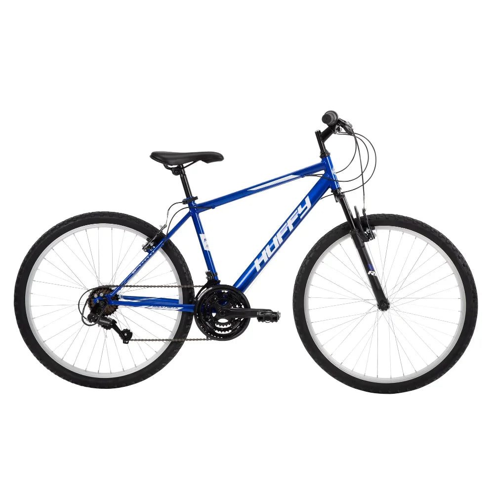 2023 New Huffy 26-inch Rock Creek Men's Mountain Bike, Blue