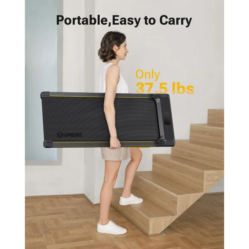 Portable Treadmills for Home/Office with Remote Control and LED Display