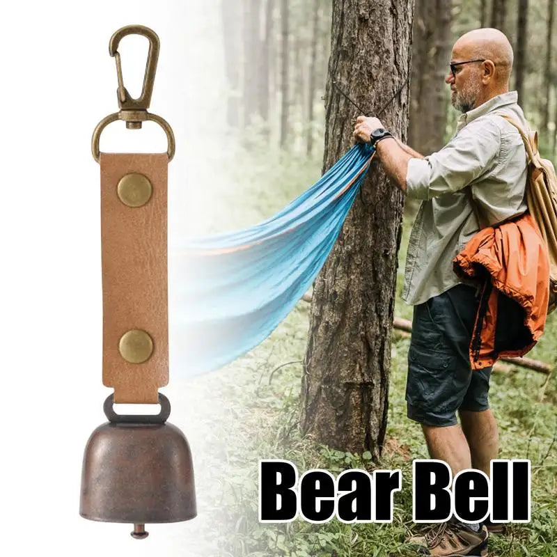 Hiking Hand Bell For Outside Outdoor Gear To Drive Away Bears For camping Backpacking Climbing and Hiking