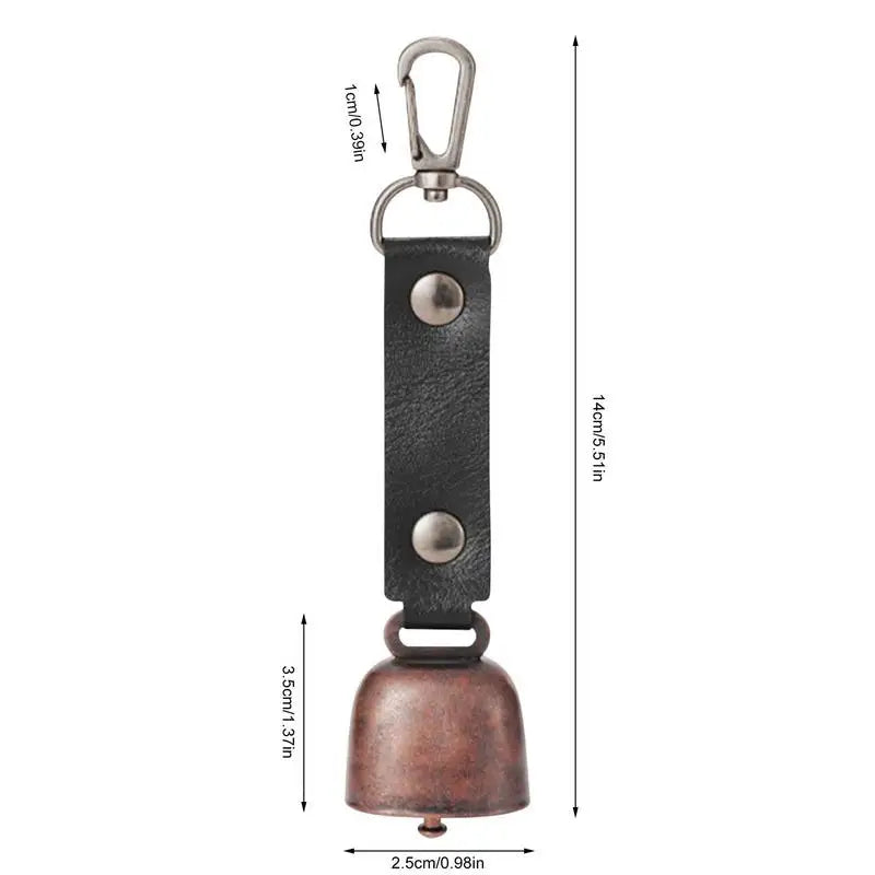 Hiking Hand Bell For Outside Outdoor Gear To Drive Away Bears For camping Backpacking Climbing and Hiking