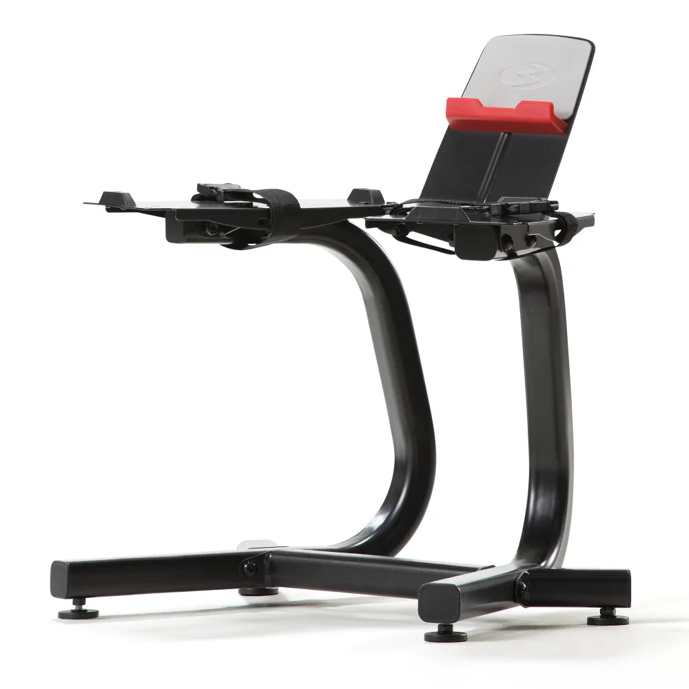 Fits any Tablet or Smart Phone Bow flex Select Tech Dumbbell Stand