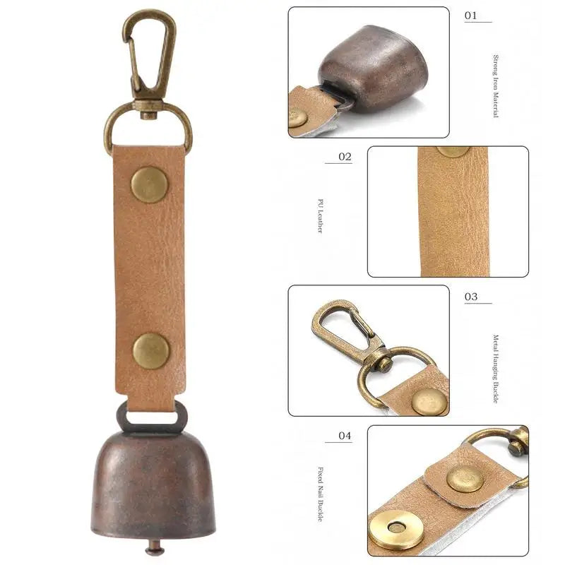 Hiking Hand Bell For Outside Outdoor Gear To Drive Away Bears For camping Backpacking Climbing and Hiking