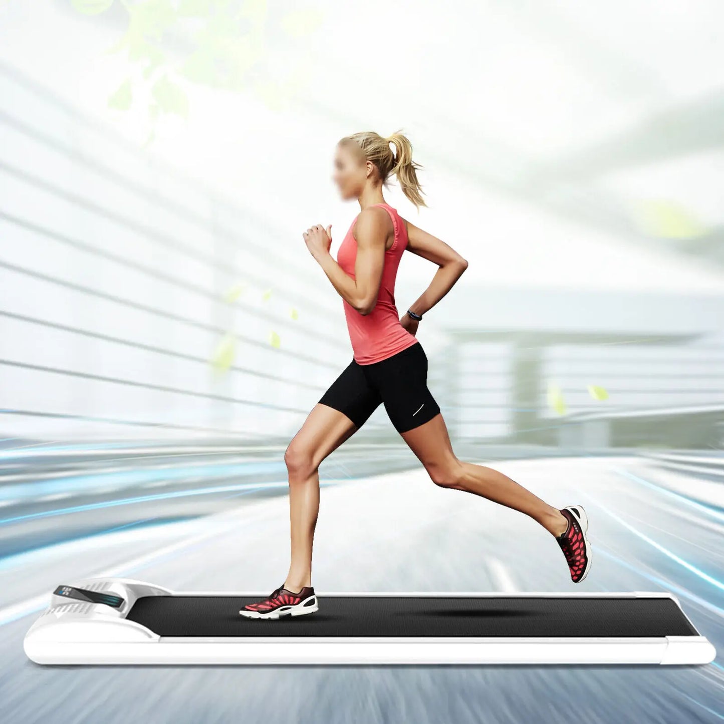 Portable Electric Treadmill Under Desk, Walking Pad, Home Office