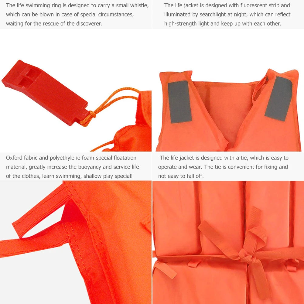 Lifeguard Survival Water Buoyancy Jacket for Adults