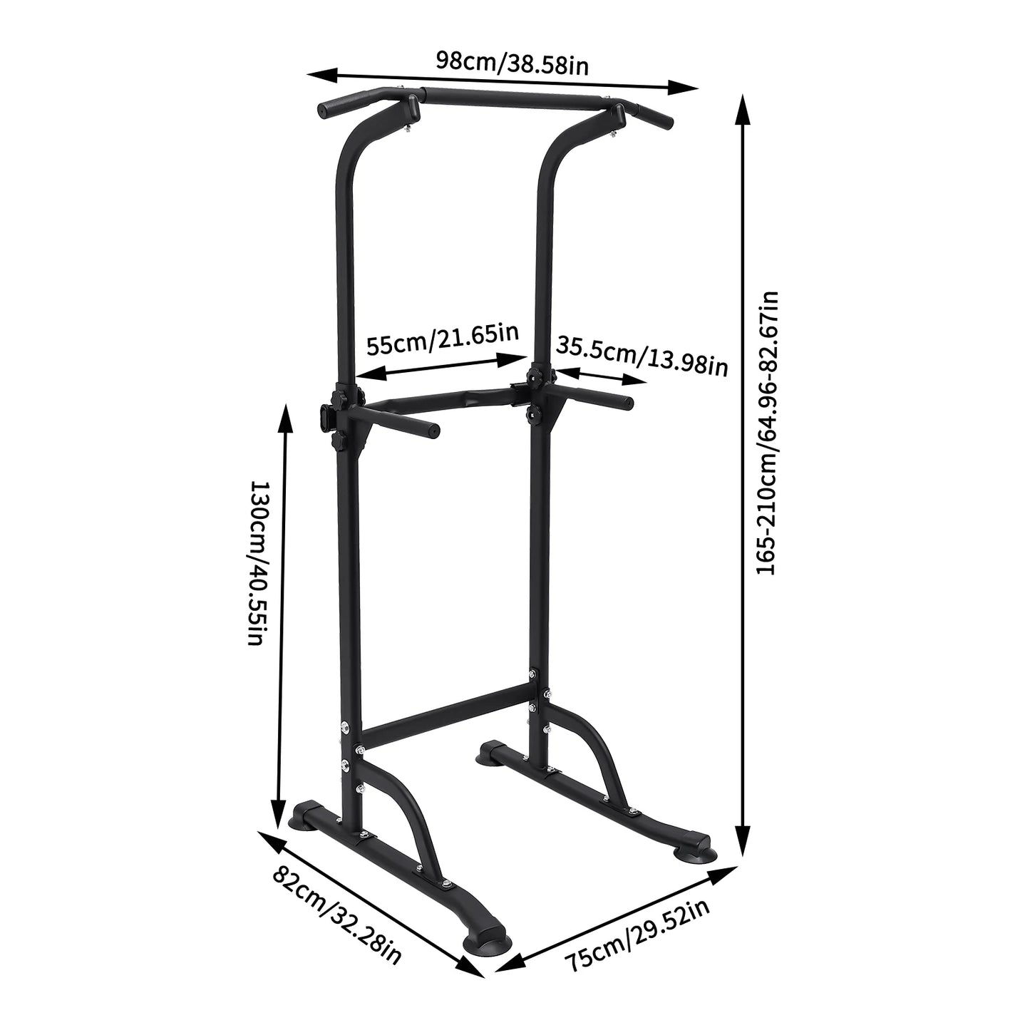 Power Tower Pull Up Bar Station